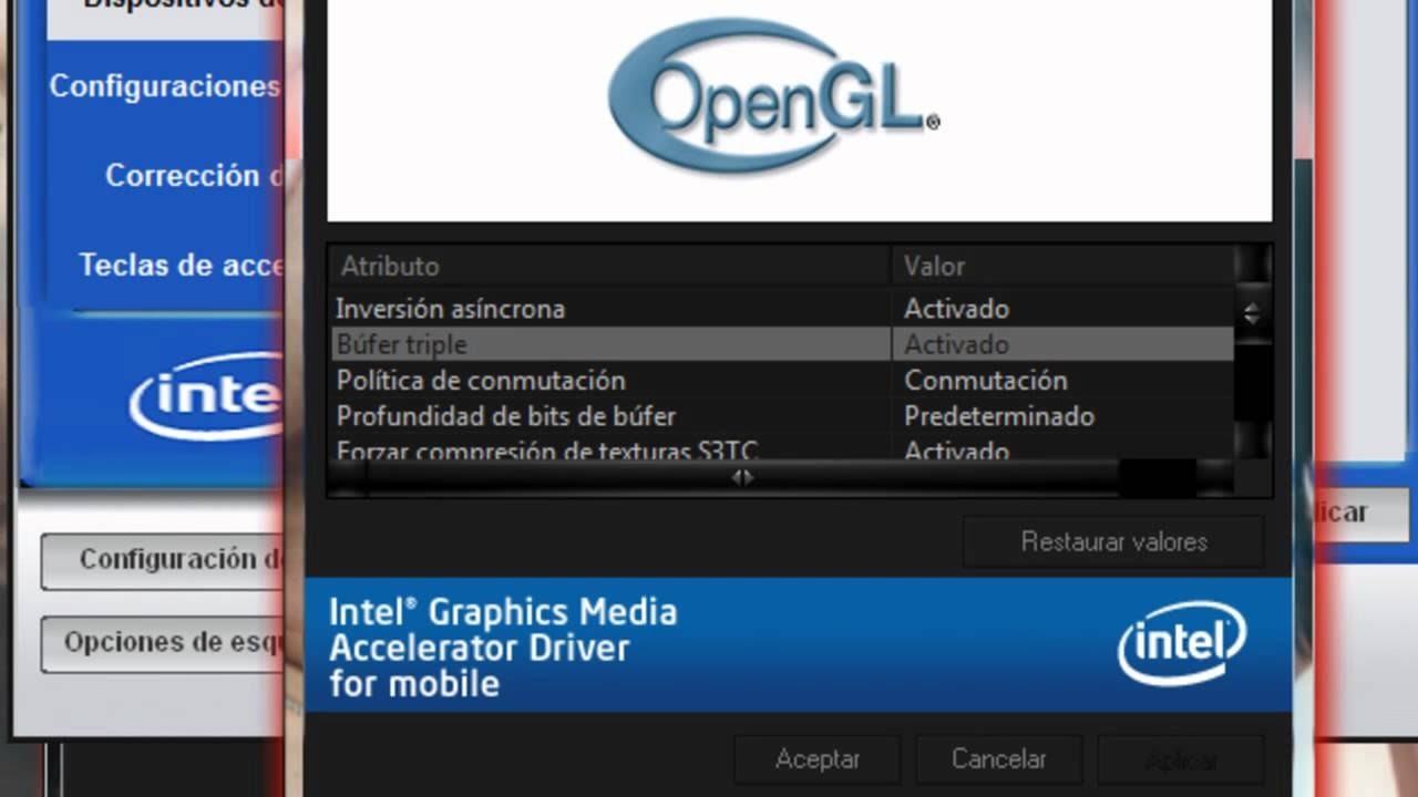 graphics media accelerator windows 10
